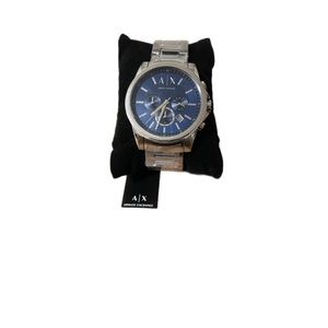 Men's AX2509 Silver Stainless-Steel Quartz Watch